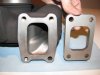 HE351ve turbine flange w T3 for comparison.jpg